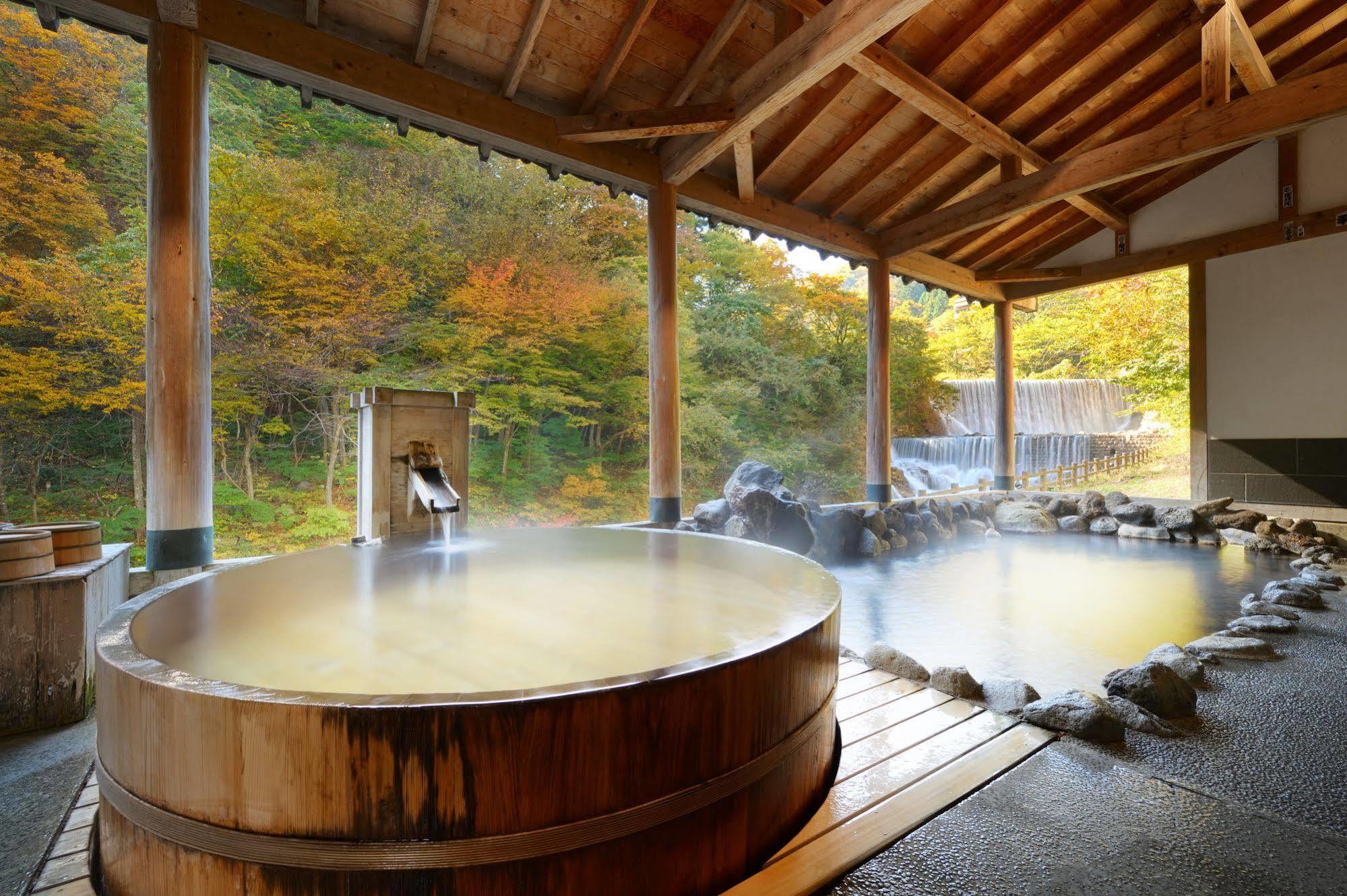 Sansuiso Tsuchiyu Spa Fukushima  Exterior foto